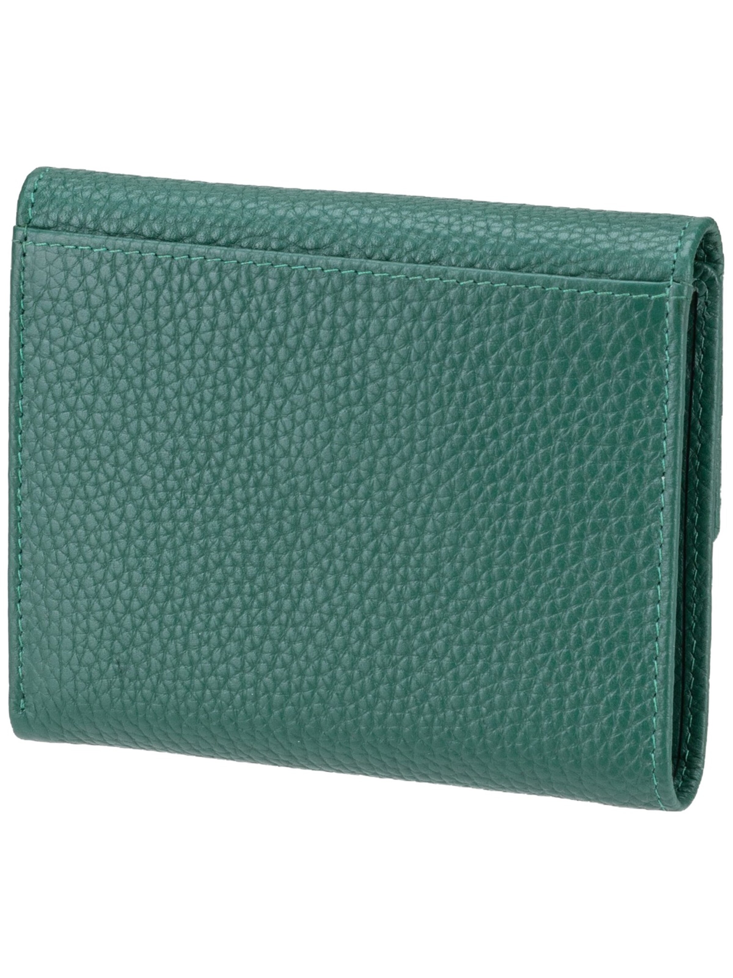 Braun Büffel Wallet ' Asti ' in Green