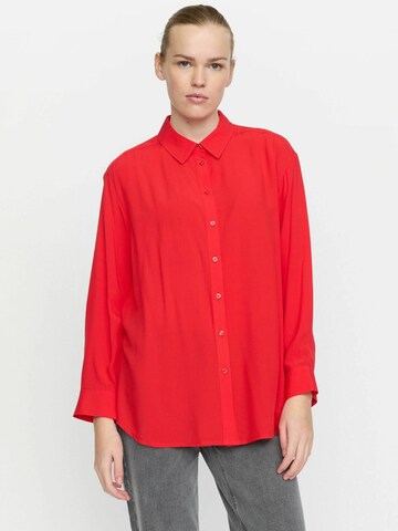 Chemisier 'Freedom' Soft Rebels en rouge : devant