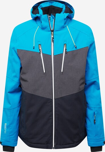 KILLTEC Sportjacke 'KSW 45' in blau / royalblau / anthrazit / schwarz, Produktansicht