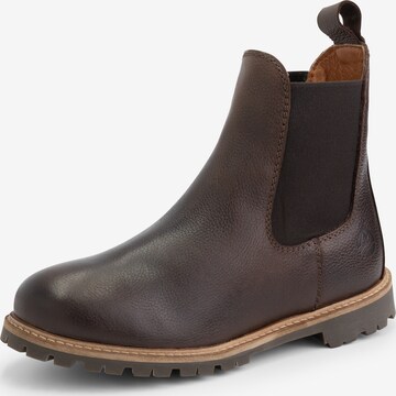 Travelin Chelsea Boots 'Leikanger' in Brown: front