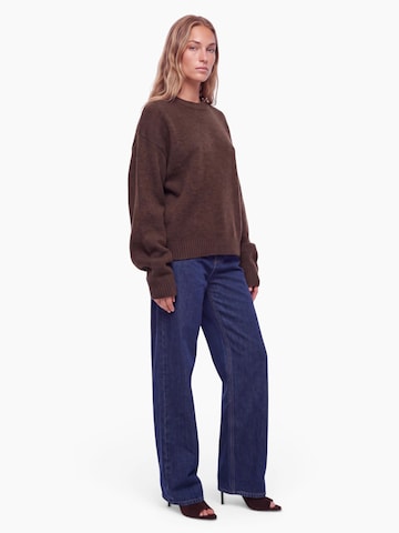 Pullover di hzl the label in marrone