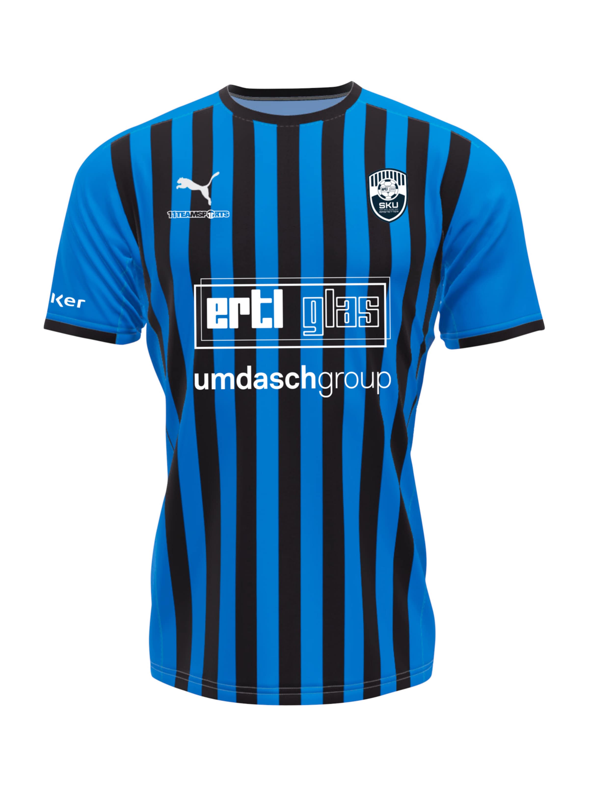 PUMA Trikot in Blau: Vorderseite