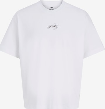 JACK & JONES - Camiseta en blanco: frente