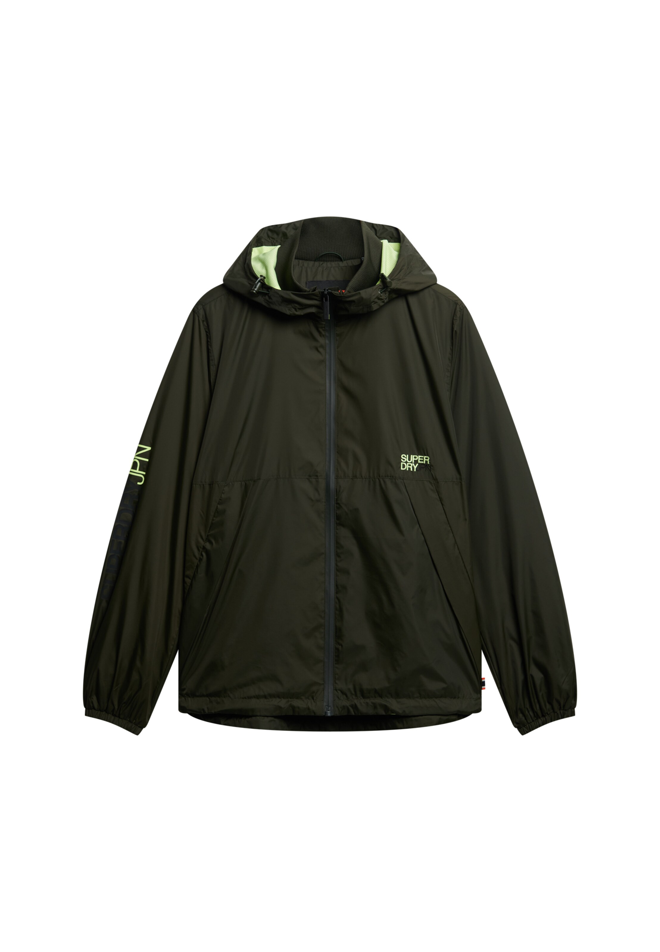 Superdry Functionele jas in Groen: voorkant