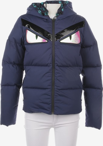 Fendi Winterjacke / Wintermantel XS in Blau: predná strana