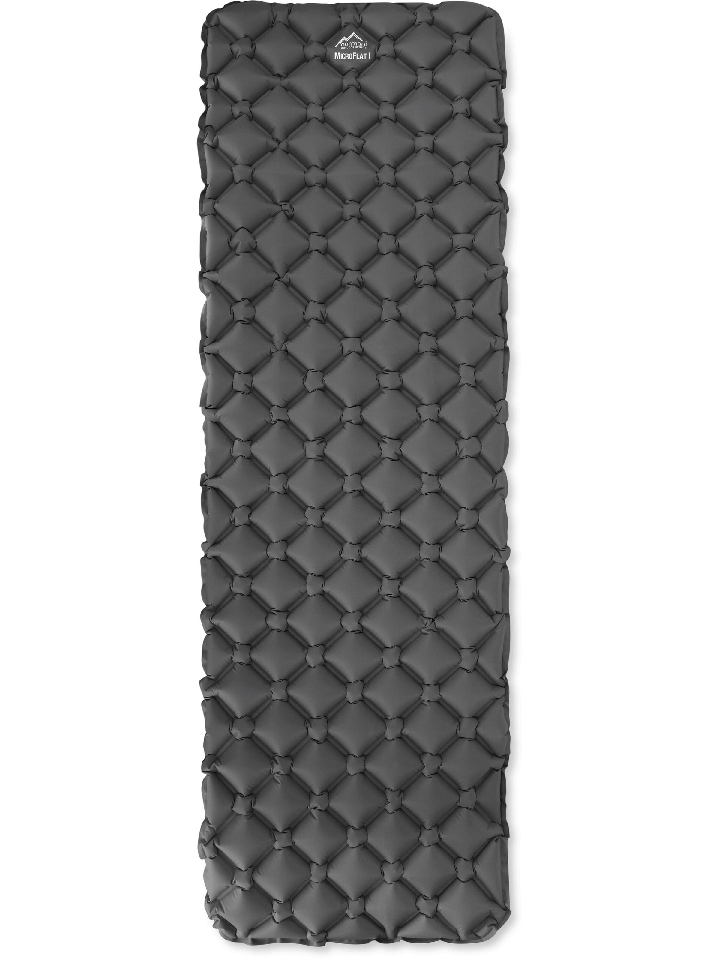 normani Matratze 'MicroFlat I' in Grau: Vorderseite