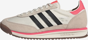 ADIDAS ORIGINALS - Sapatilhas baixas 'SL 72 Rs Mercedes' em branco: frente