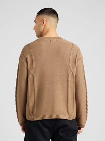 TOPMAN Sweater in Brown