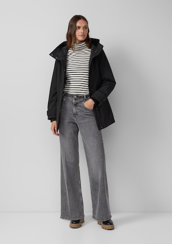 s.Oliver Between-Seasons Parka in Black: front