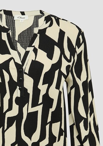 s.Oliver Blouse in Beige