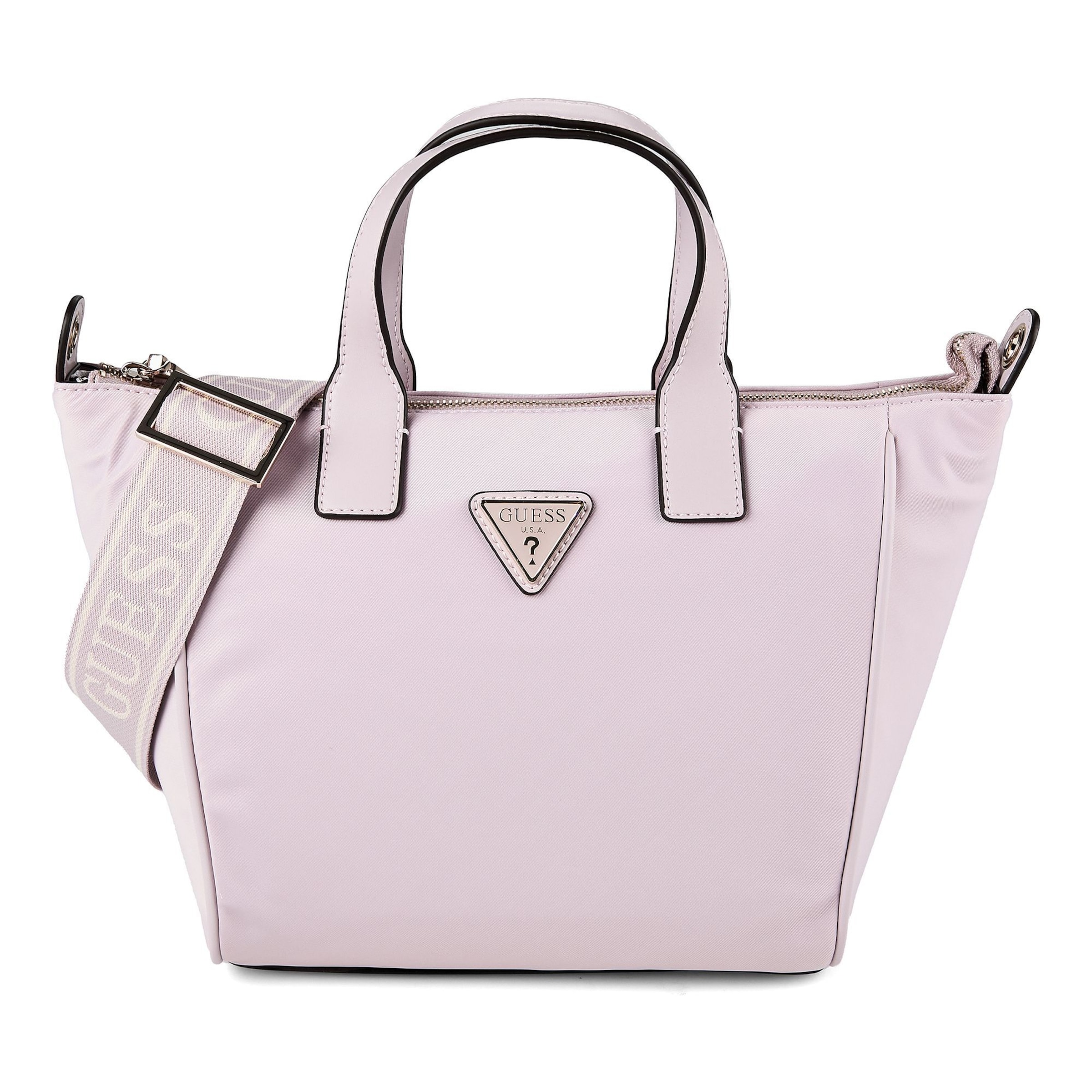 Shopper 'Follie' di GUESS in lilla: frontale