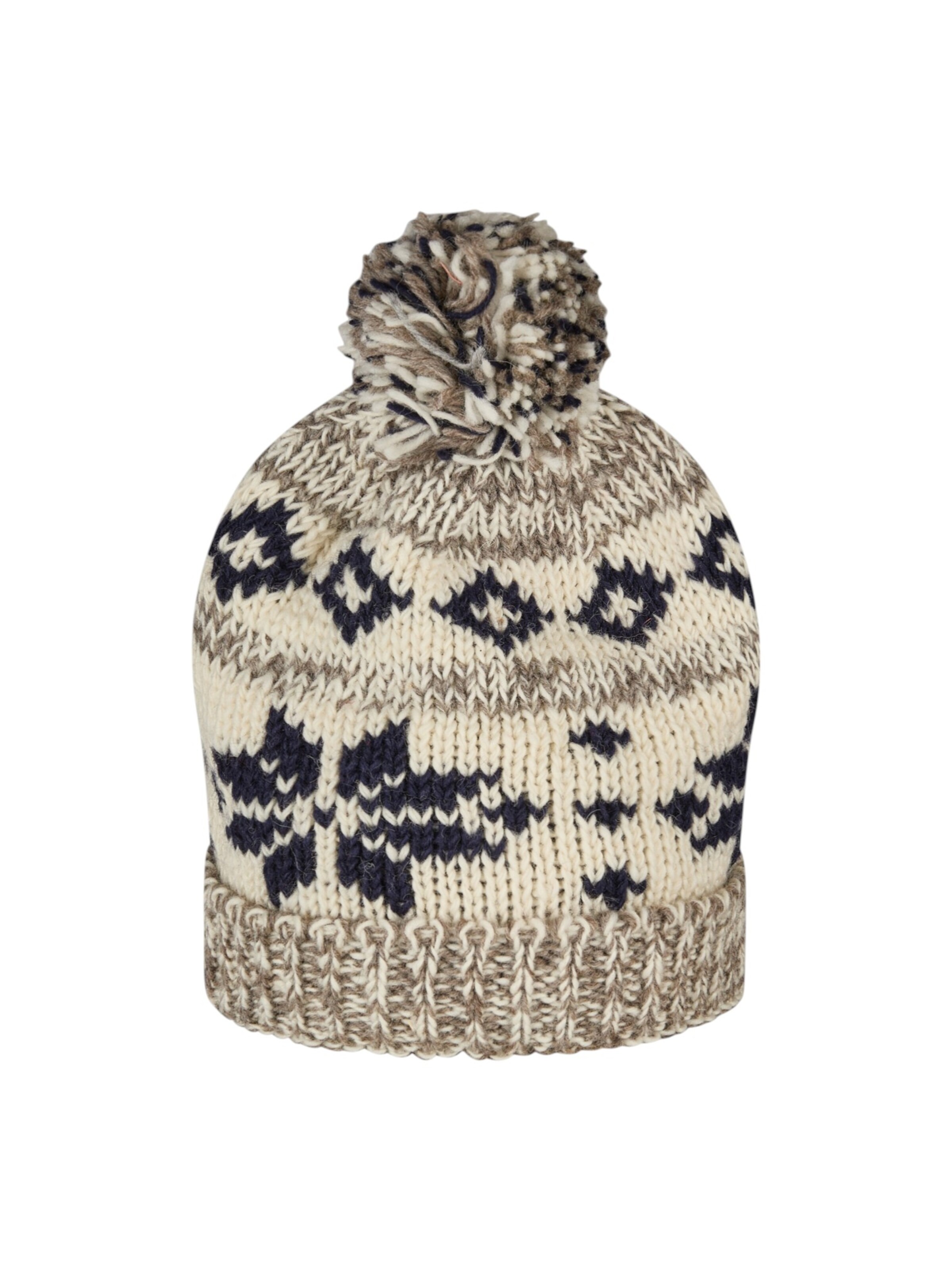 THC Natural Line Beanie 'THC 609' in Beige