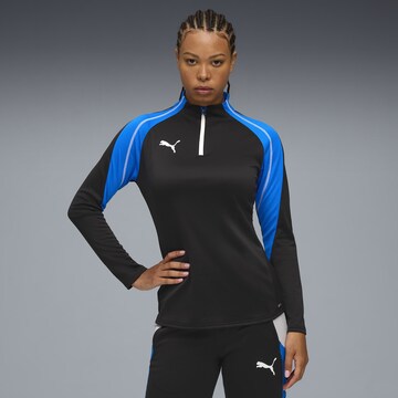 PUMA Sports sweatshirt 'Individual Blaze' in Black: front