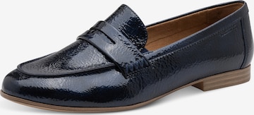 Chaussure basse Tamaris en bleu : devant