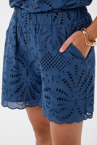 CULTURE - regular Pantalón 'CUAkeena' en azul