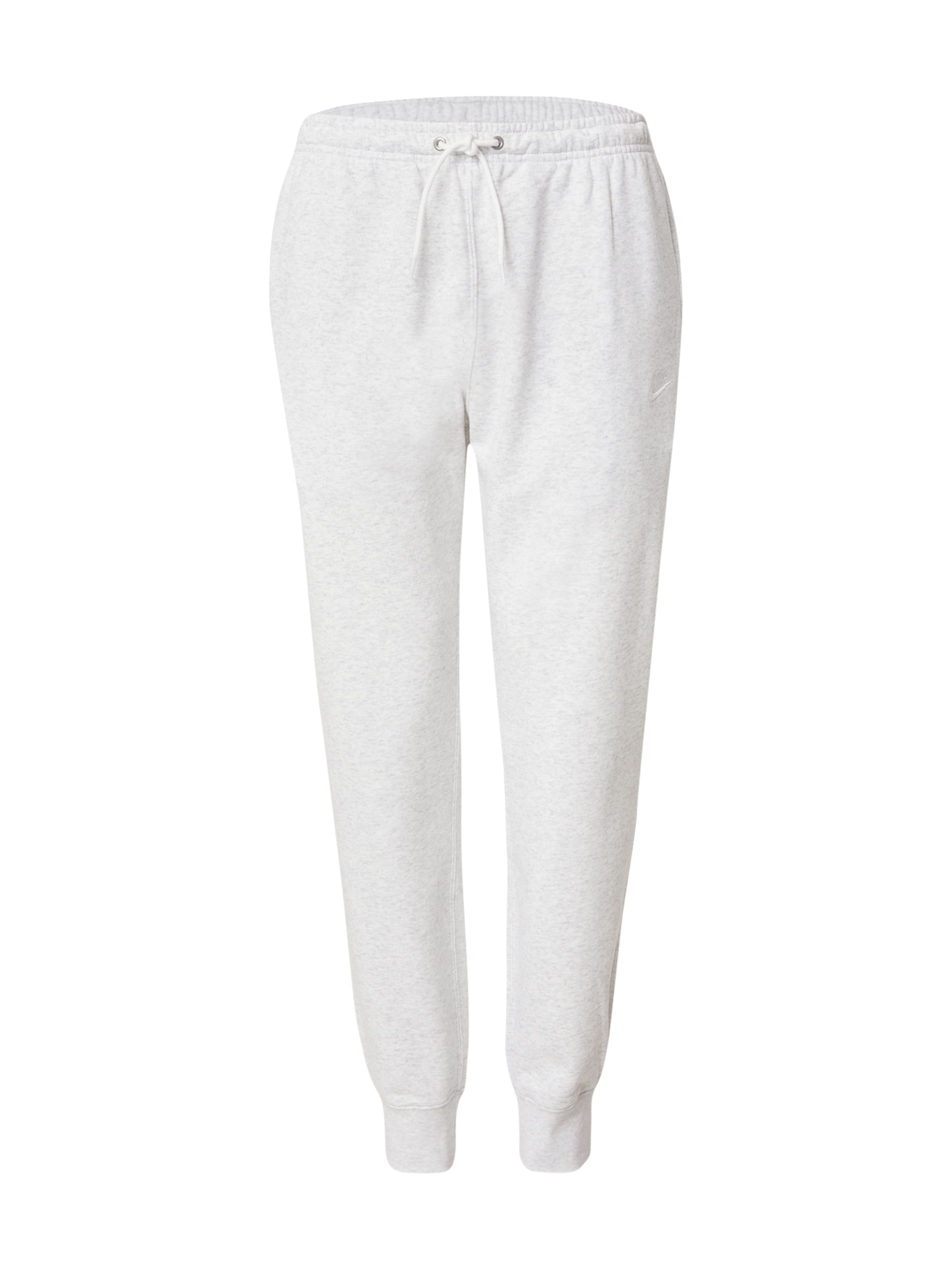 Nike Sportswear Zwężany krój Spodnie 'Club Fleece' w kolorze beżowy: przód