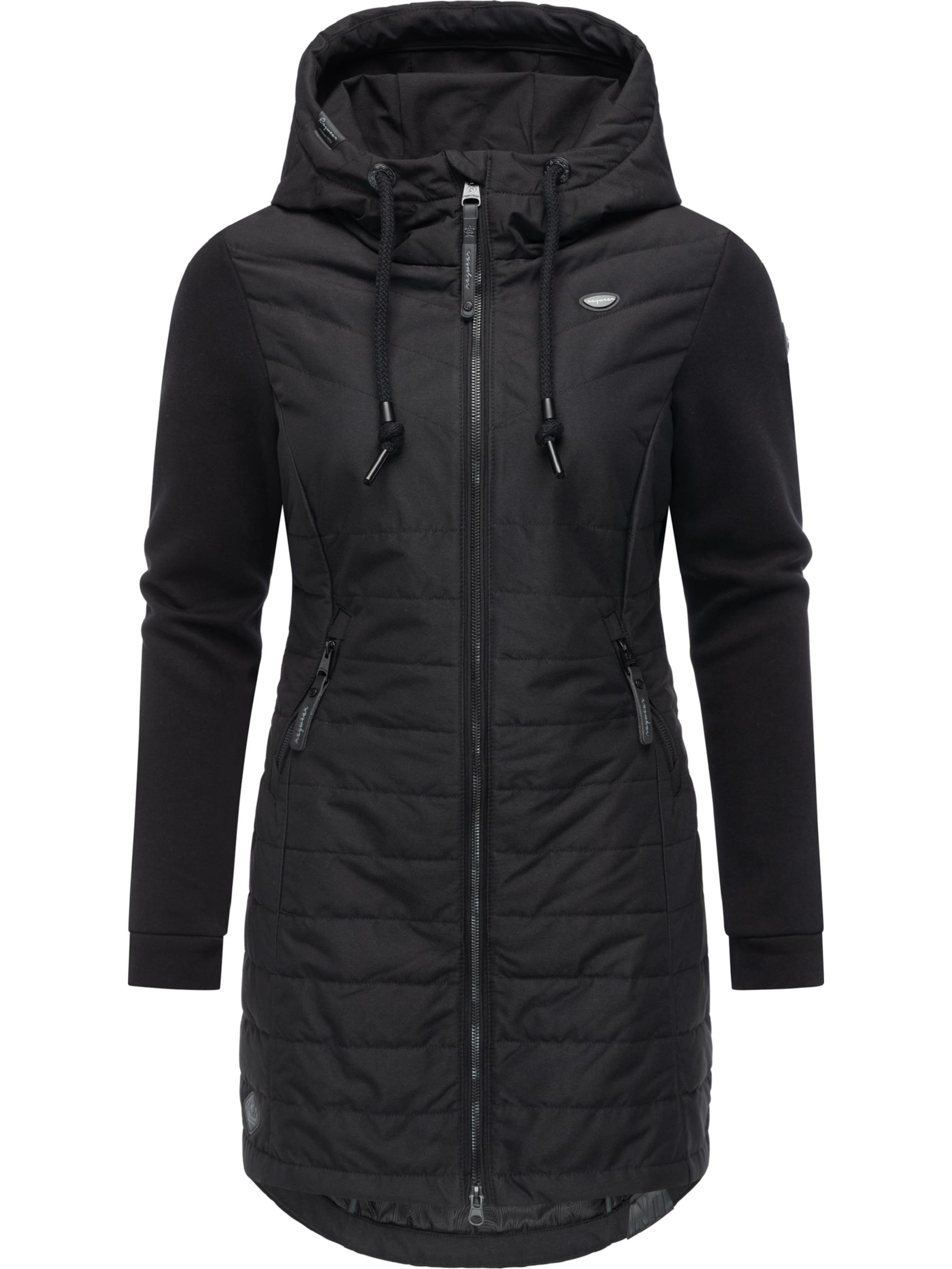 Manteau mi-saison 'Lucinda' Ragwear en noir