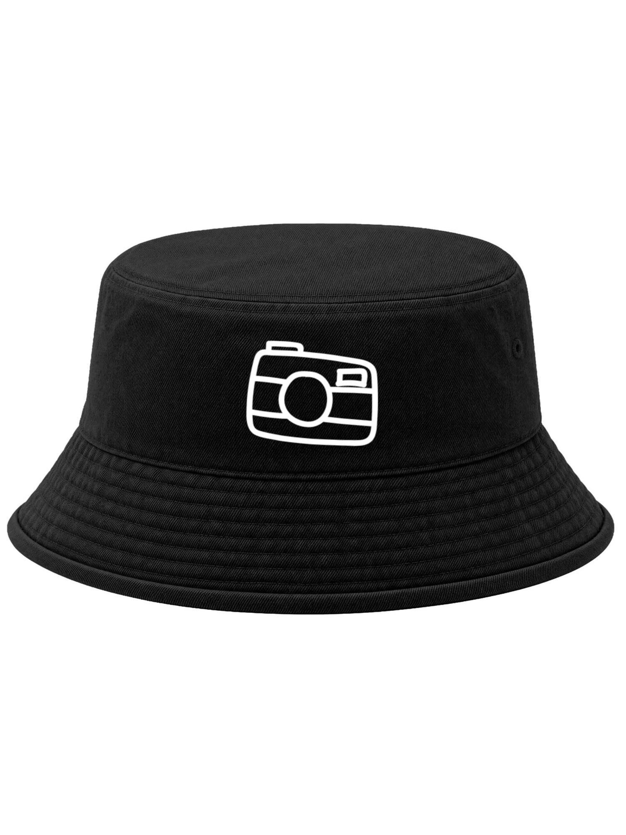 Neverless Hat 'Photography' in Black: front
