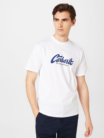 Carhartt WIP Shirt 'Old Tunes' in White: front