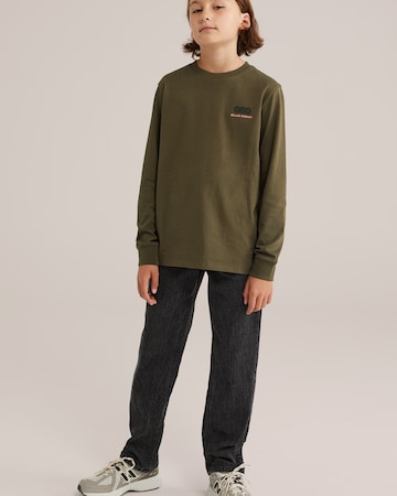 WE Fashion Обычный Джинсы в Черный