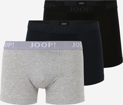 JOOP! Boxershorts in nachtblau / graumeliert / schwarz / weiß, Produktansicht