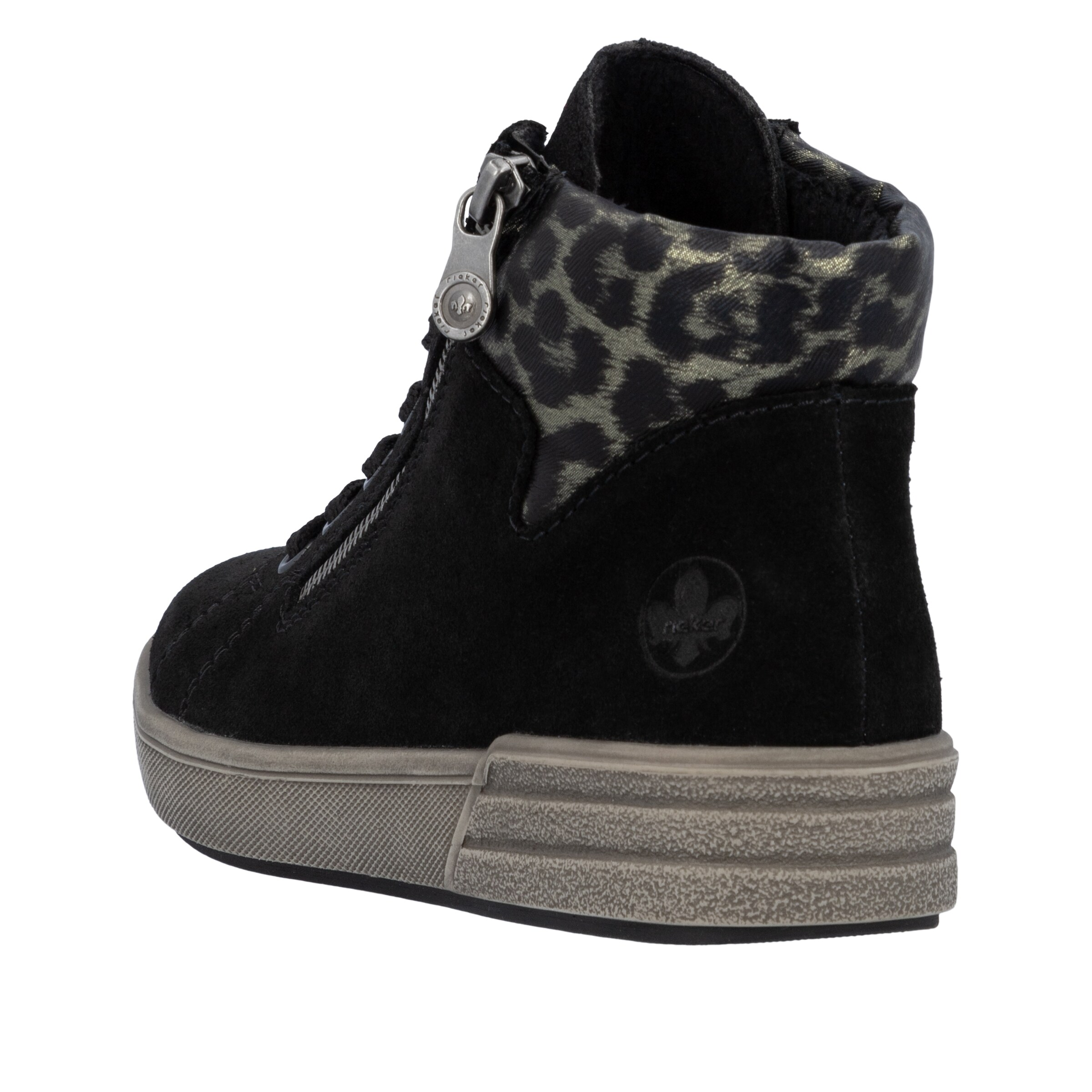 Baskets hautes Rieker en noir