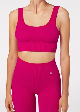 CALZEDONIA Bustier Top in Pink: predná strana