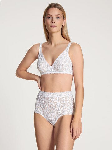 CALIDA Bustier BH 'Natural Comfort Lace' in Wit