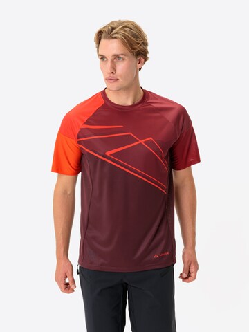VAUDE Functioneel shirt 'Moab VI' in Rood: voorkant