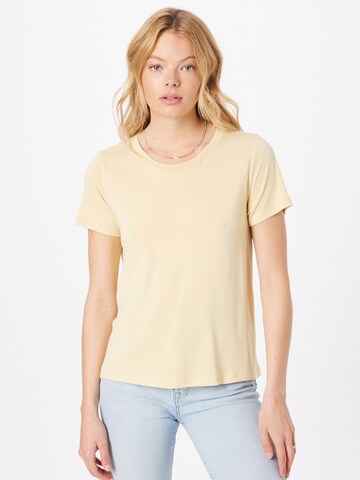 Monki T-shirt i beige: framsida