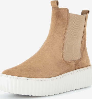 GABOR Chelsea boots in Bruin: voorkant