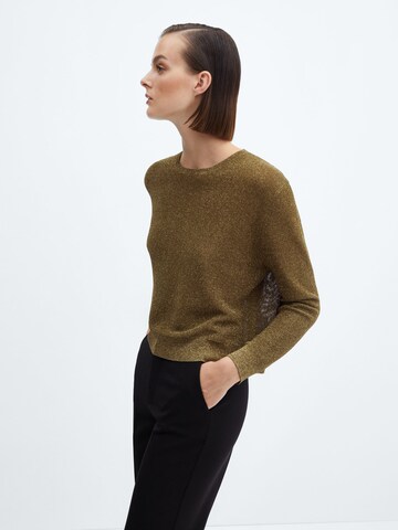 MANGO Pullover 'KLONG' in Grün: predná strana