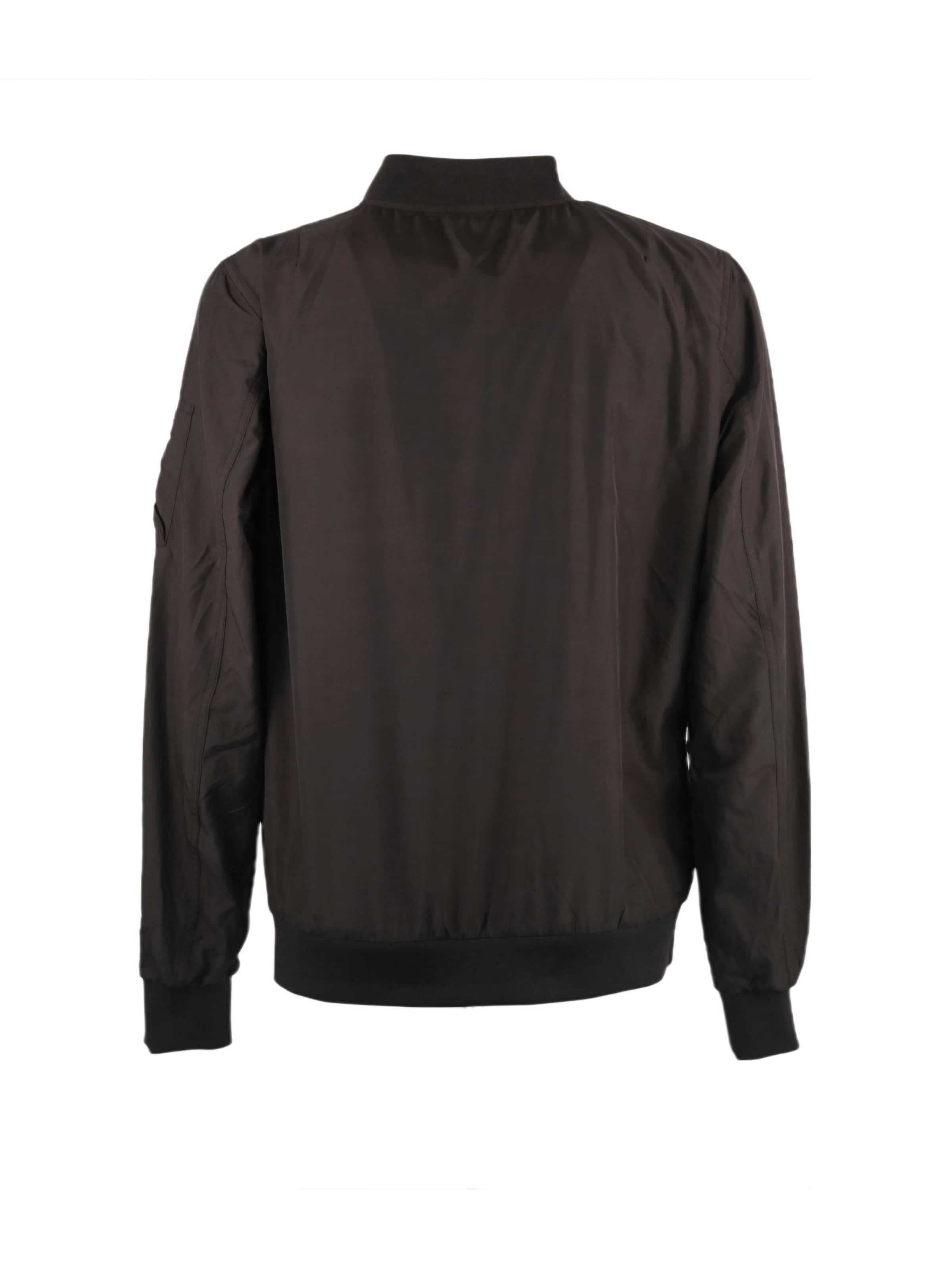 HEFTYKA Between-Season Jacket 'BOMBER LIGHT JACKET' in Black