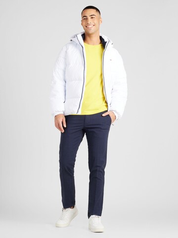 TOMMY HILFIGER Slim fit Μπλουζάκι σε κίτρινο