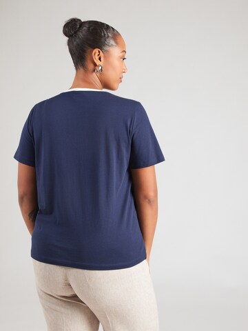 Tricou 'CARARLET' de la ONLY Carmakoma pe albastru