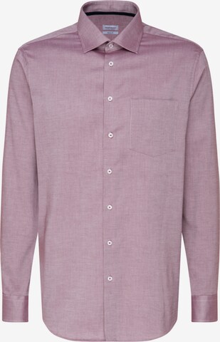 Chemise SEIDENSTICKER en violet : devant