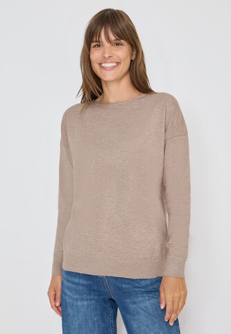 CECIL Sweater in Brown: front