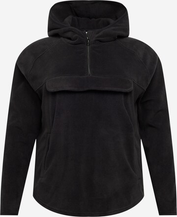 Urban Classics - Sweatshirt 'Polar' em preto: frente