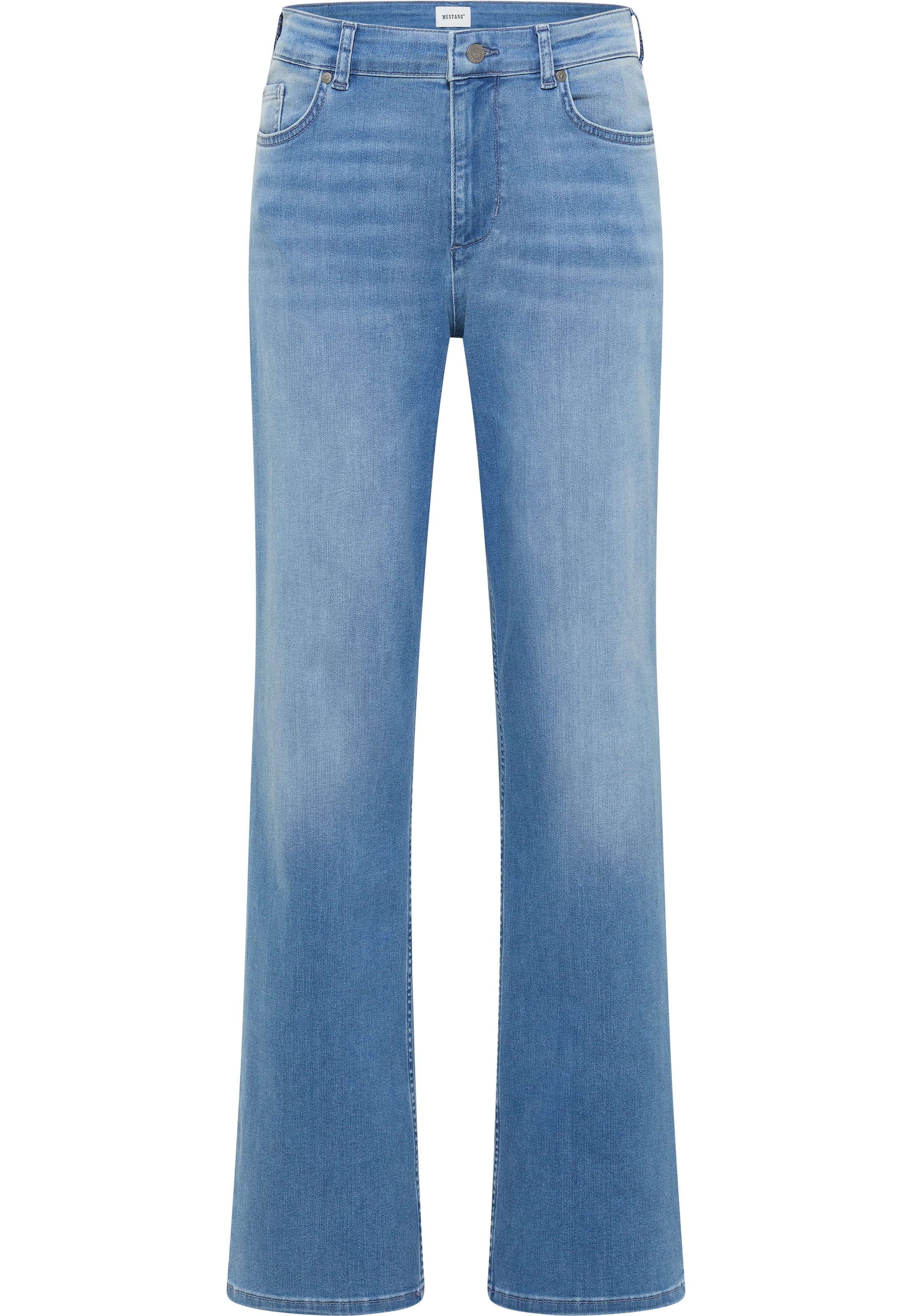 MUSTANG Wide Leg Jeans in Blau: Vorderseite