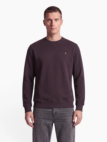 Sweat-shirt 'HEMMING' FARAH en noir : devant