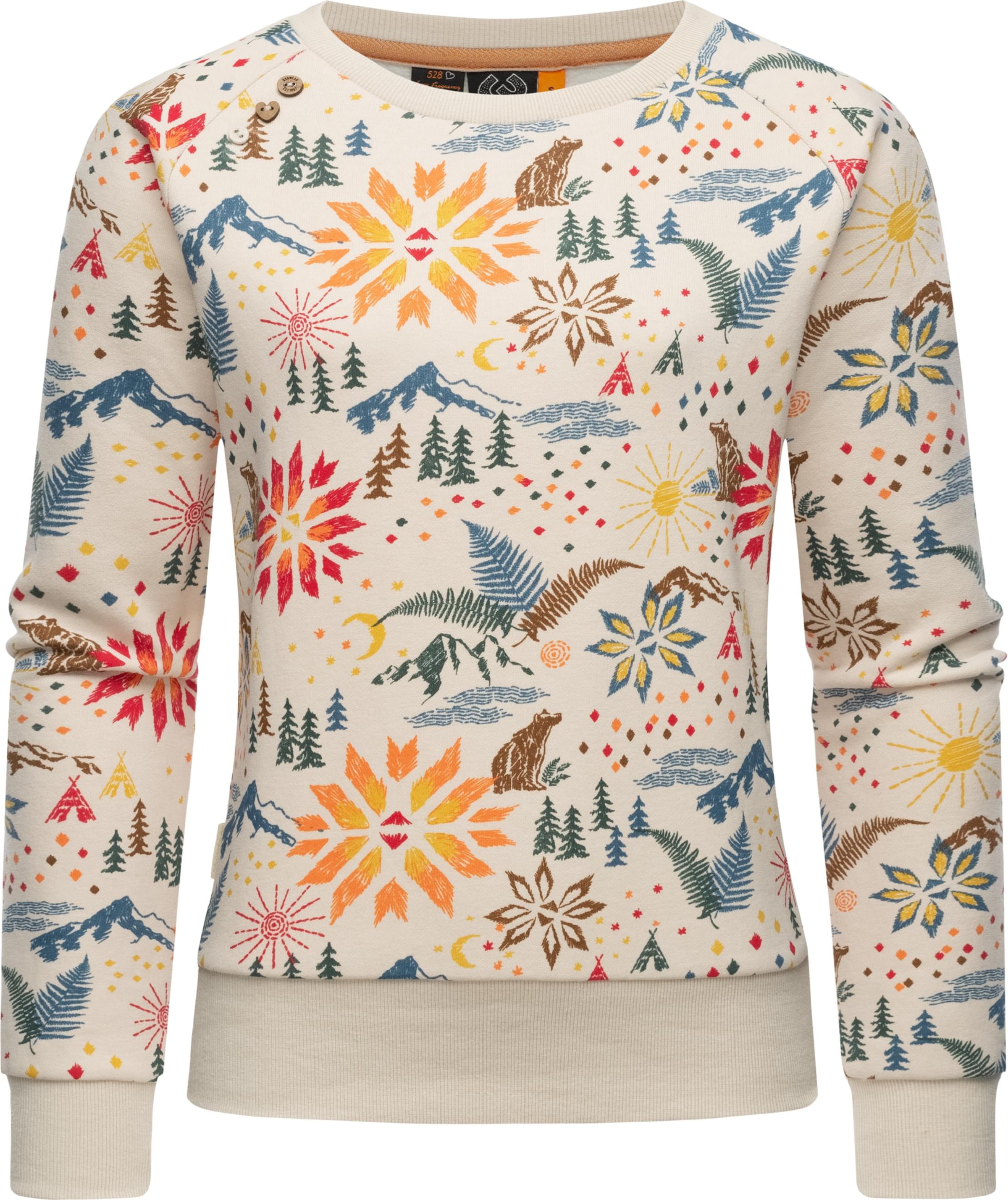 Ragwear - Sudadera 'Johanka' en beige: frente