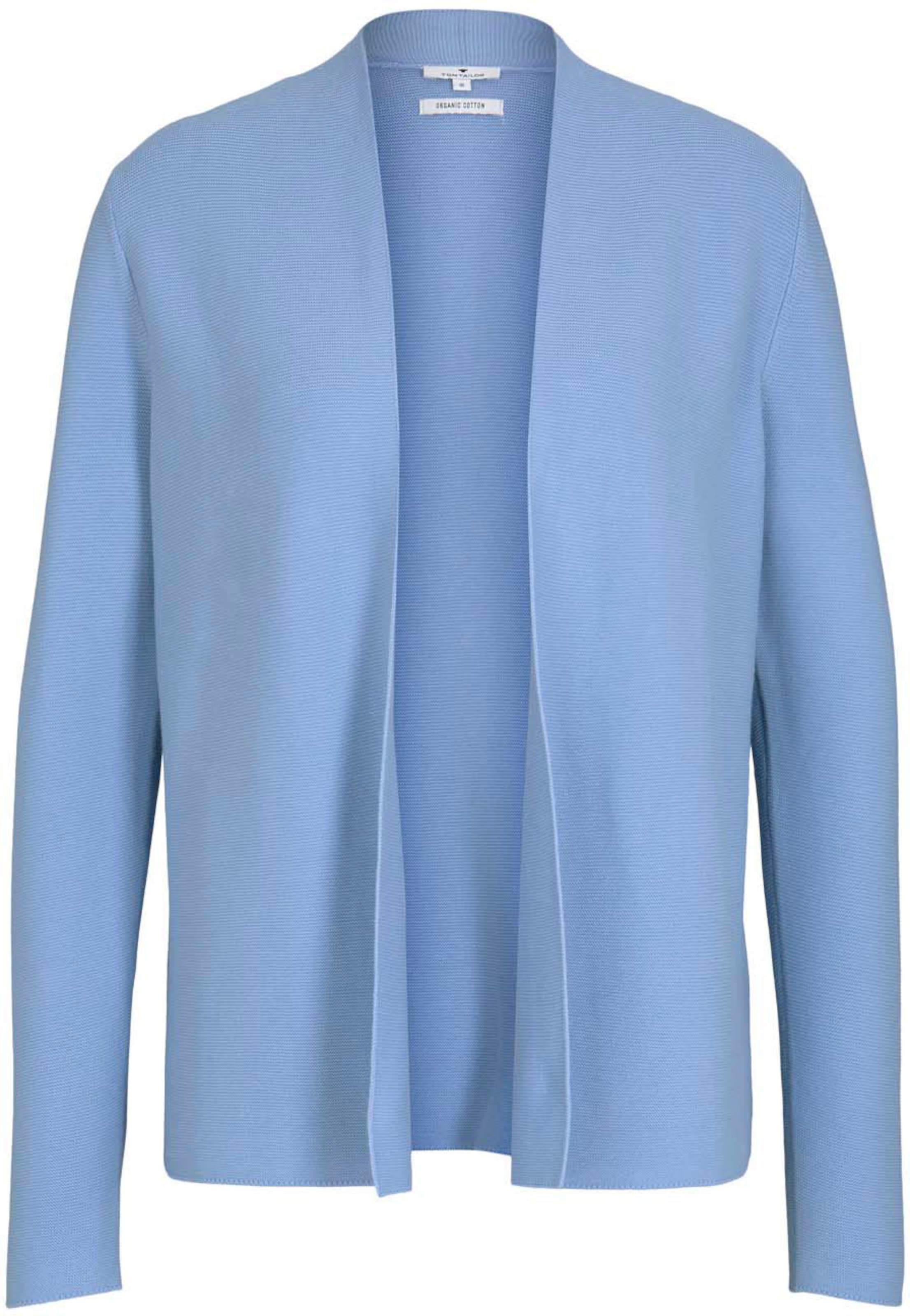 TOM TAILOR Cardigan in blau / hellblau, Produktansicht