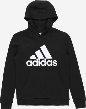 ADIDAS SPORTSWEAR Athletic Sweatshirt 'Essentials' in Black: front