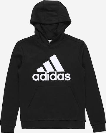 ADIDAS SPORTSWEAR Sports sweatshirt 'Essentials' in Black: front