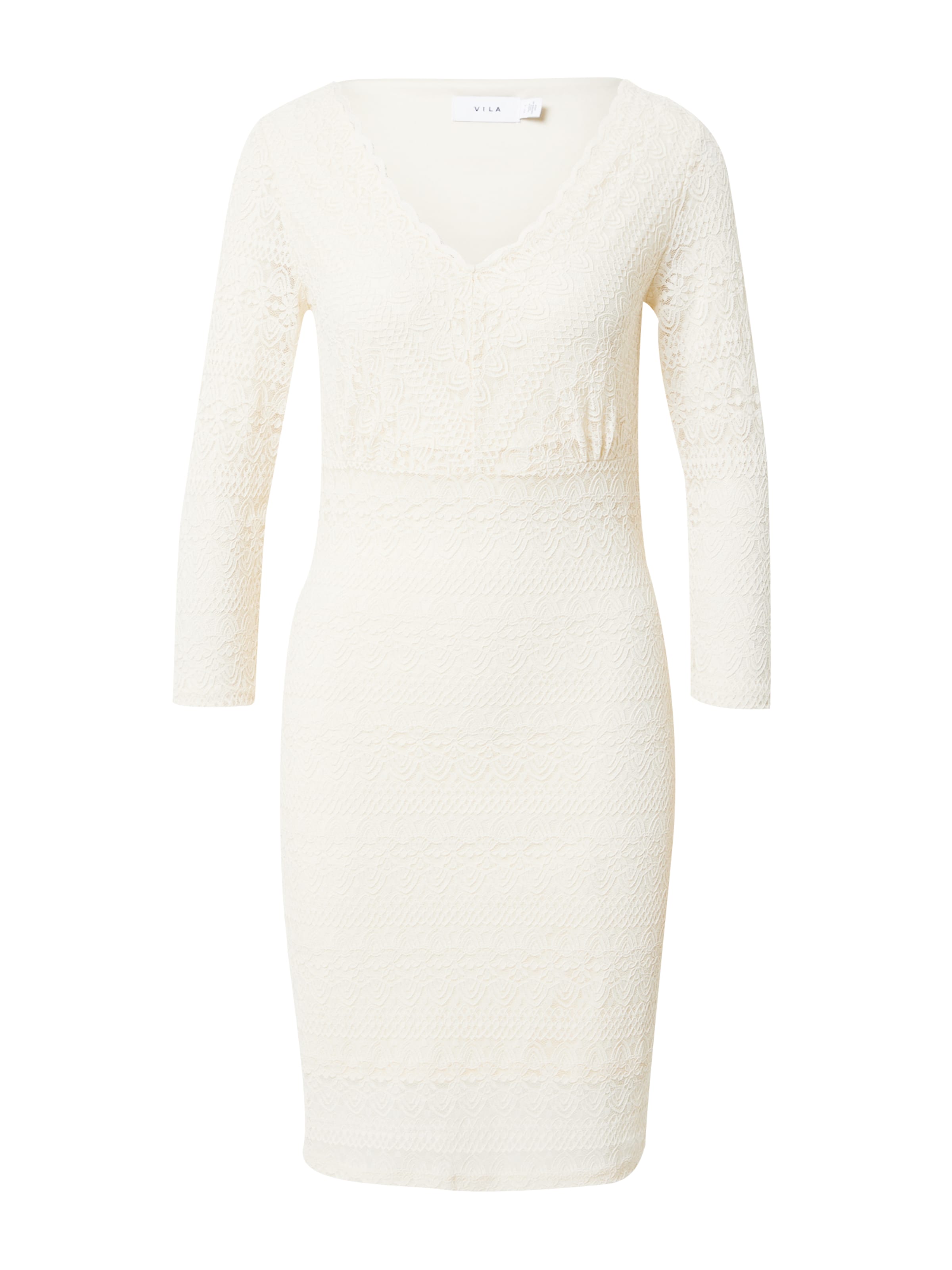 Rochie 'CHIKKA' de la VILA pe bej: față