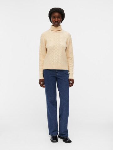 Pullover 'Nilou' di OBJECT in beige