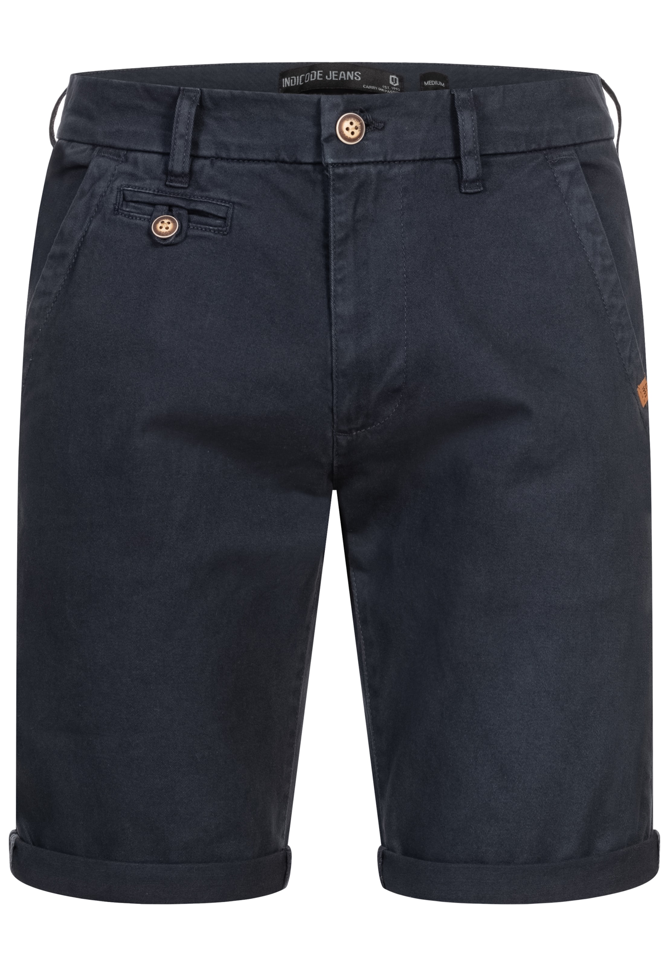 INDICODE JEANS Broek 'Cuba' in Blauw: voorkant