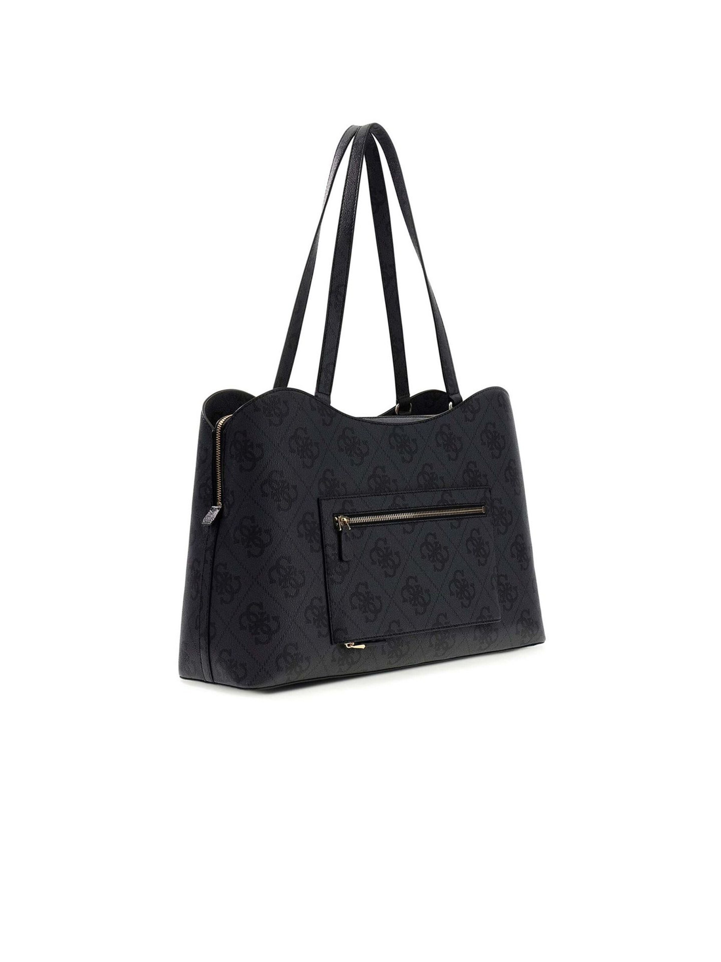 Borsa a spalla 'Guess Valigeria Tote Bag' di GUESS in grigio