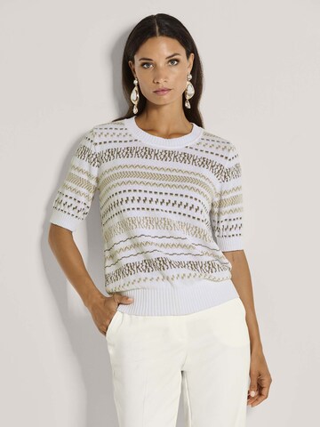 Pull-over MADELEINE en argent : devant