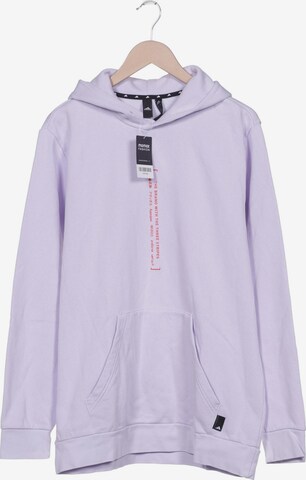 ADIDAS PERFORMANCE Sweatshirt & Zip-Up Hoodie in L in Purple: front